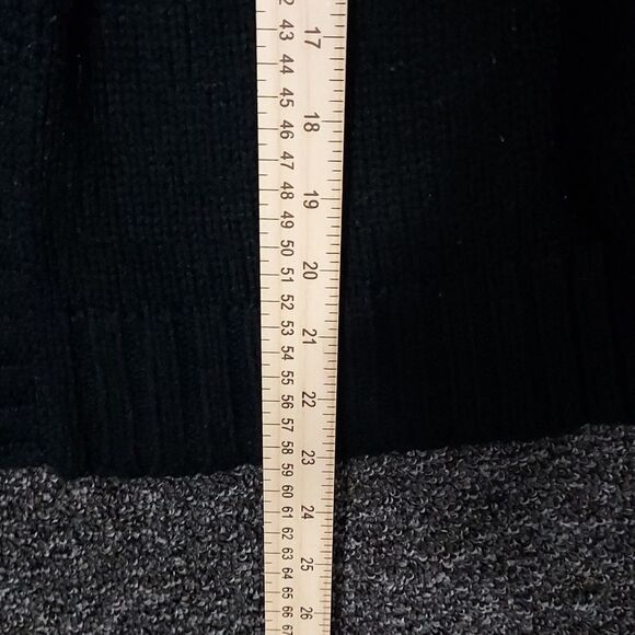 Susan Lawrence Black Large Sweater Cardigan - Picture 5 of 7